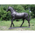 Garden Bronze Life Size Horse Sculpture For Sale